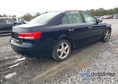 2007 Hyundai Sonata Limited/Se V6 from USA, damaged, VIN 5NPEU46F57H184247